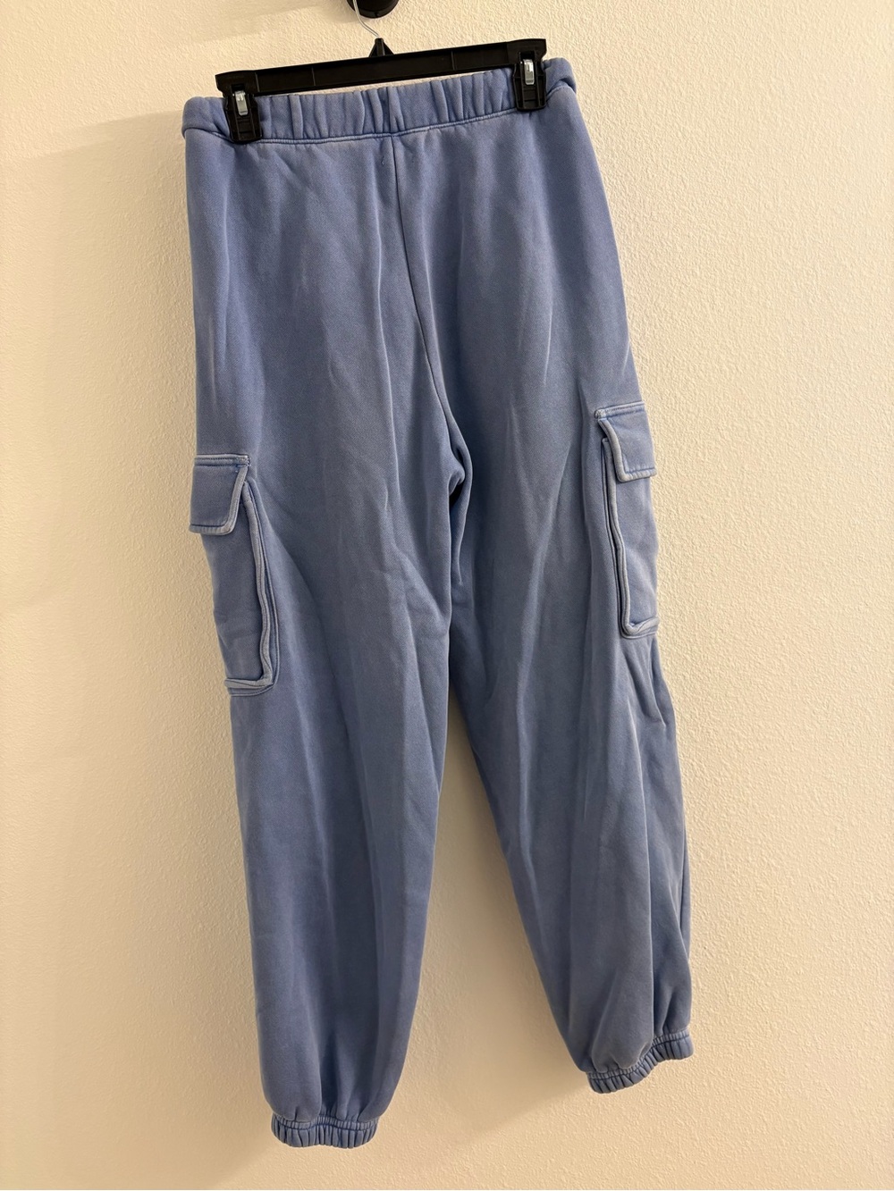 Abercrombie & Fitch Light Blue Cargo Jogger Pants - Picture 3 of 3
